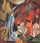 Franz Marc The Waterfall (mk34) oil painting picture wholesale
